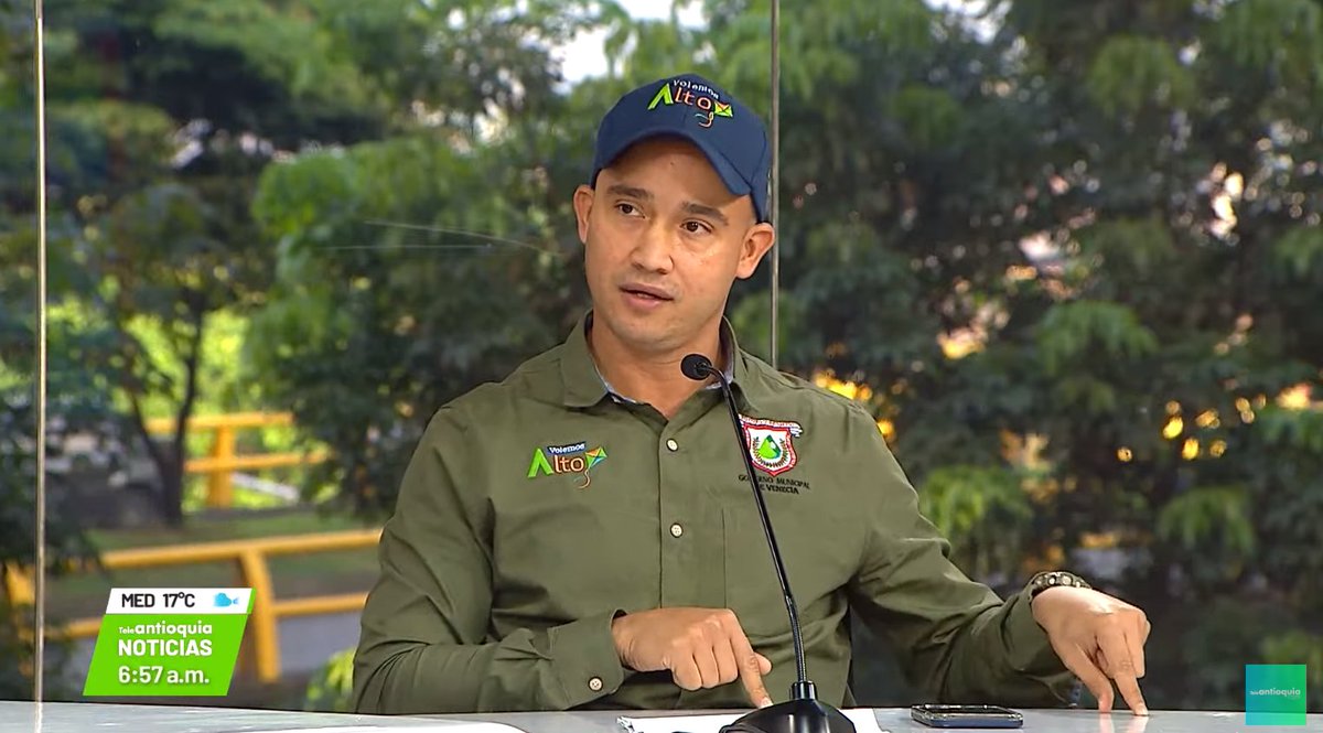Teleantioquia (@teleantioquia) on Twitter photo ((Al Aire)) #ConsejoTA | “Los alcaldes no tenemos la capacidad de mantener las vías terciarias por la capacidad presupuestal.”: <a href="/OscarAndresSa/">Óscar Andrés Sánchez</a>, alcalde de Venecia <a href="/AlcVeneciaCundi/">Alcaldía Municipal de Venecia</a> | shorturl.at/klmsv ((Al Aire)) #ConsejoTA | “Los alcaldes no tenemos la capacidad de mantener las vías terciarias por la capacidad presupuestal.”: <a href="/OscarAndresSa/">Óscar Andrés Sánchez</a>, alcalde de Venecia <a href="/AlcVeneciaCundi/">Alcaldía Municipal de Venecia</a> | shorturl.at/klmsv