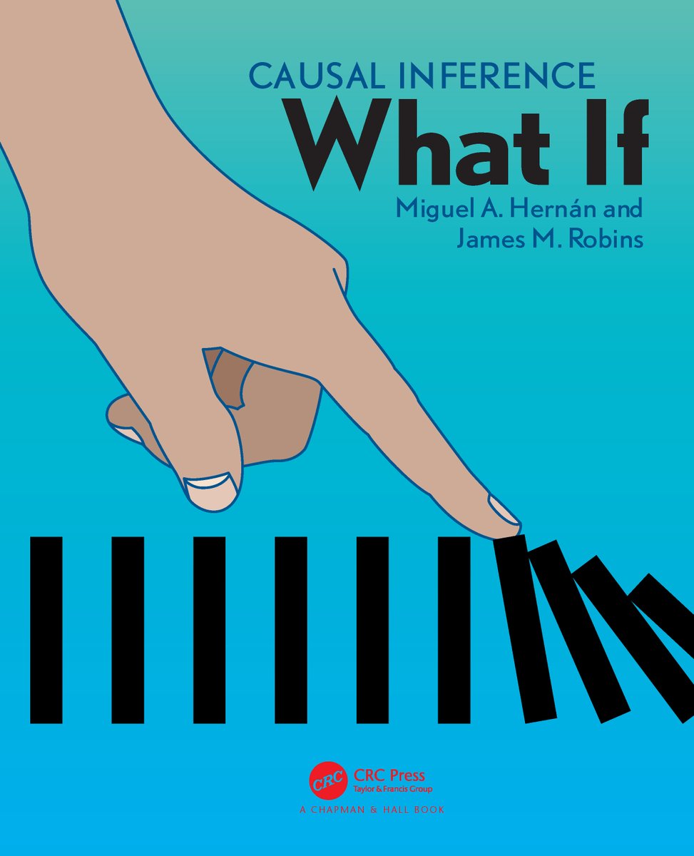 Upgrade your #causalinference arsenal.

A revision of our book "Causal Inference: What If" is now available👇
hsph.harvard.edu/miguel-hernan/…

Thanks to everyone who suggested improvements, reported typos, and proposed new citations and material. 

Enjoy the #WhatIfBook.
Also, it's free.
