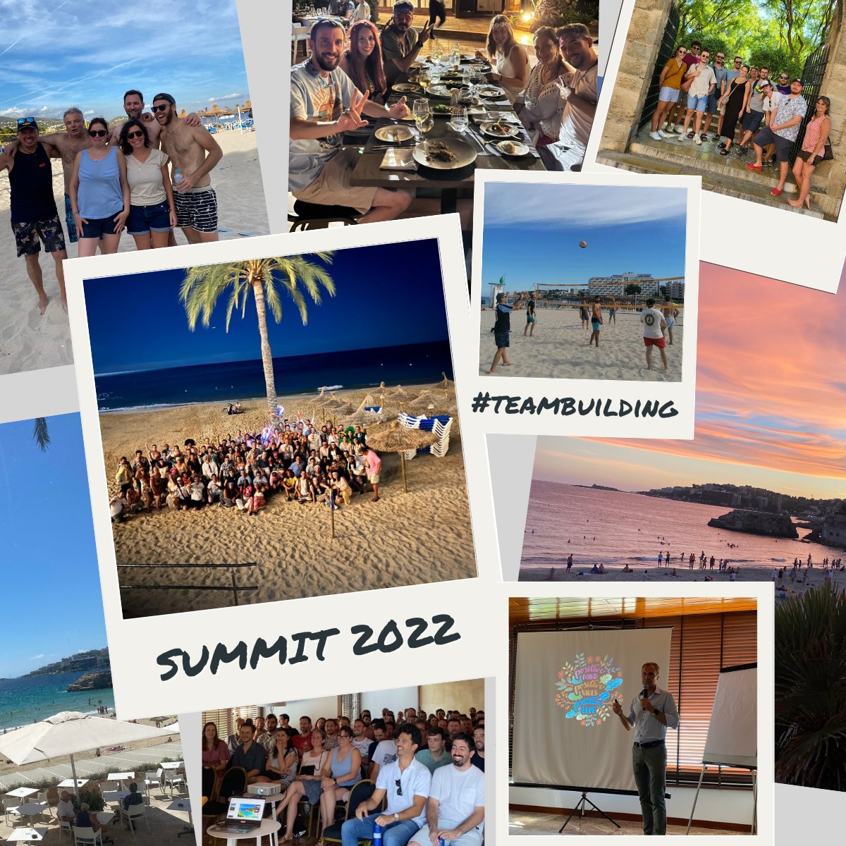 [📣 #abasPEOPLE] ✈️ Vendredi dernier, les équipes d’ABAS se sont envolées pour #Majorque.

Au programme : présentation annuelle, Beach Volley &amp; Paddle  🏐🏄, dîner, soirée d’entreprise 🕺 

Un Summit inoubliable pour toute l’équipe 😉
#TeamBuilding #Summit2022  #ABAS #enjoy