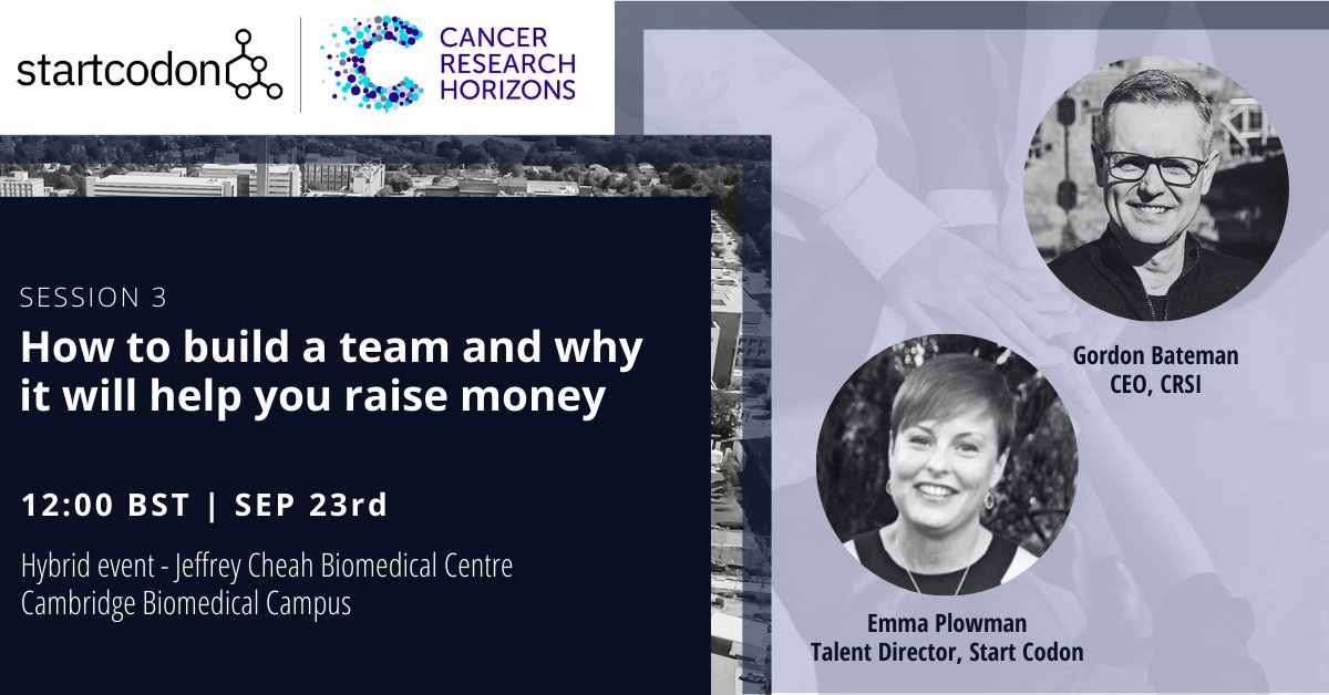 Don’t forget to register for the third session of the Entrepreneurial Programme series taking place next Friday to learn more about the importance of recruiting the right people and how to go about building your #team. 

Learn more and register here: bit.ly/3erWcrf