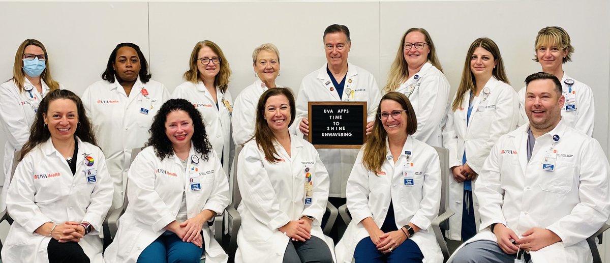 UVA_APPs's tweet photo. National Clinical Nurse Specialist Week https://t.co/raIuIcdBQI was celebrated Sept 1-7, 2022. Our UVA CNS group is a high performing, invaluable, &amp; impactful group to UVA. Thank you for your immense contributions &amp; unwavering commitment to your patients &amp; UVA Health.#UVAhealth https://t.co/Gqtno9wvQ7