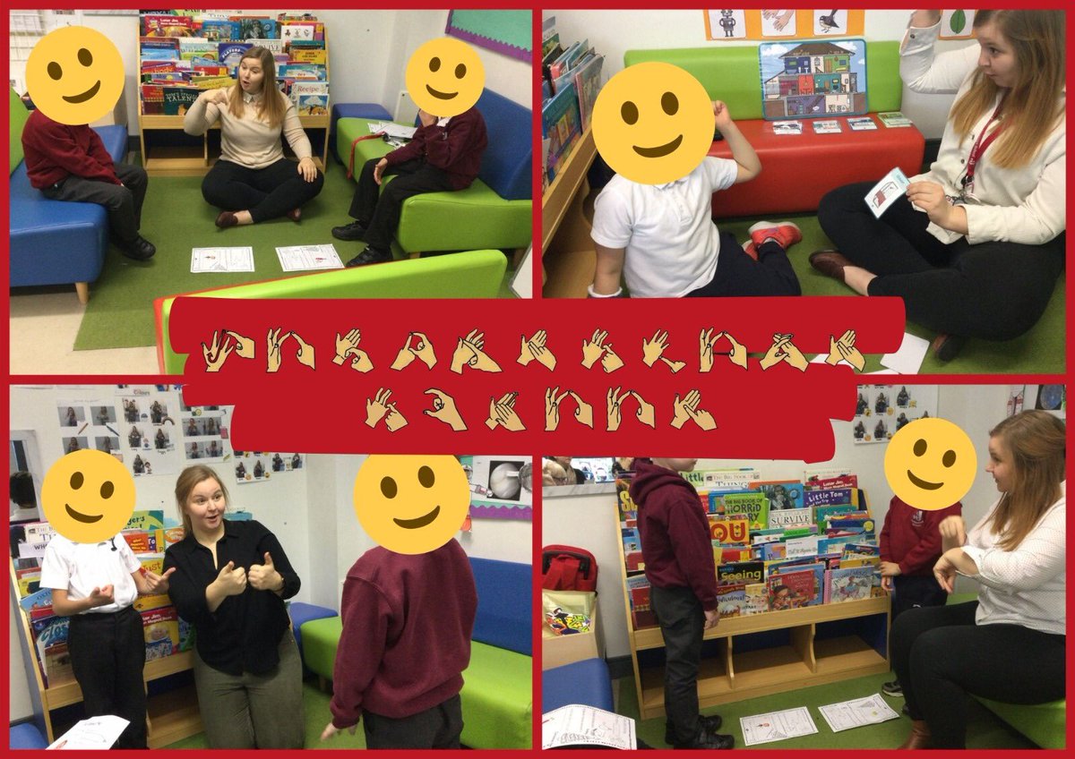 MrsRGunning's tweet photo. What’s my motivation for becoming a Primary Teacher? Little moments like these! @JordanstownS #BSL 
@UlsterEducation #PGCE #PGCEPrimary https://t.co/0rBnPRbtEl