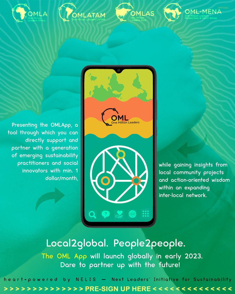 oml_mena's tweet photo. بناء عالم واحد متآلف ✨

انضم لنا وتواصل مع العالم، وشارك المستقبل!

للتسجيل في التطبيق، قم بزيارة https://t.co/jzCyCgQJ4o

#oml #omlapp #nelisglobal #EmpoweraNexGenLeaderApp #youngleaders #sustainability #fundraising #investment https://t.co/LfA5dPyyLt