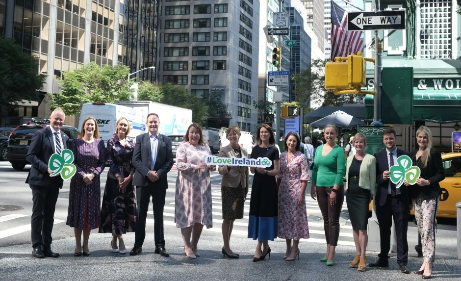 Tourism Ireland has unveiled a new US$1 million campaign to promote direct flights from the United States to <a href="/ShannonAirport/">Shannon Airport</a> 🇺🇸

As part of the campaign, together with <a href="/SNNAirportGroup/">The Shannon Airport Group</a>, we hosted an event for key travel trade and media contacts in New York💚