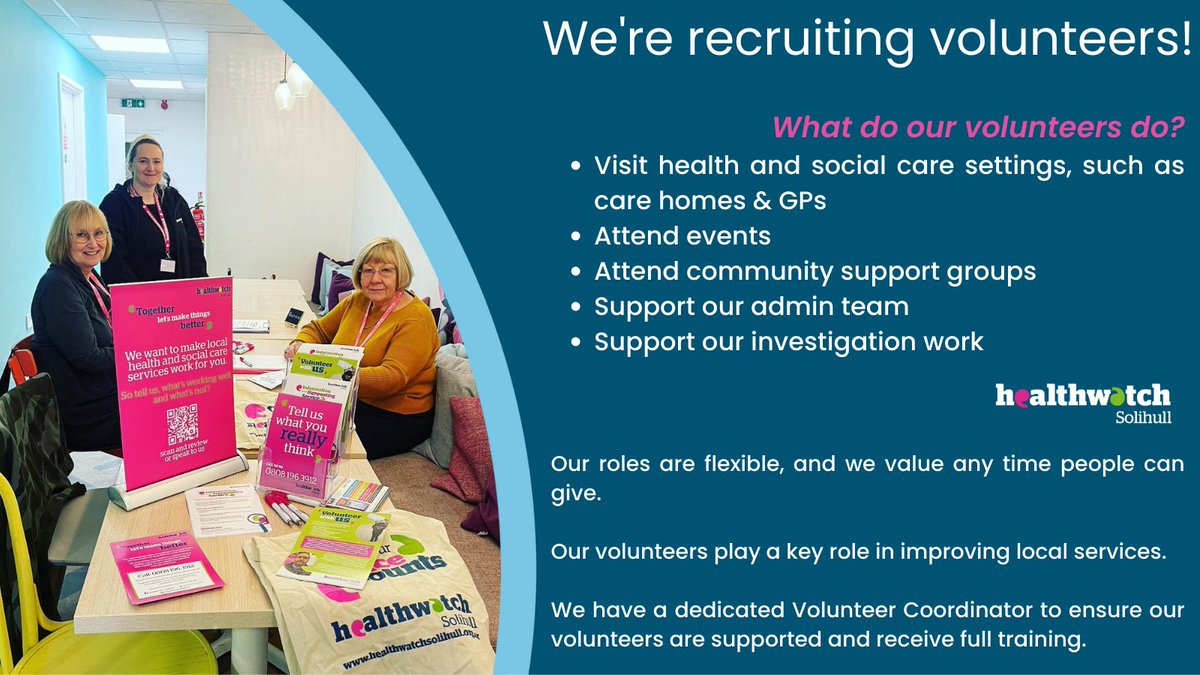 Healthwatch Solihull tweet media