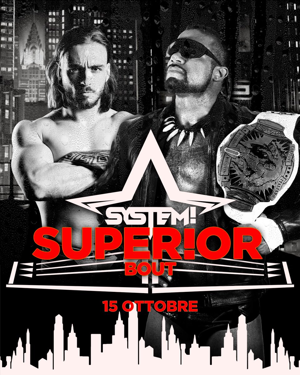 SIW_Wrestling_'s tweet photo. During #Colossal2022 the next #SystemSpecial was announced: #SuperiorBout. Also the #SIWwrestling management has already formalized the main event of the show: Nick Wave against Adriano for the #SIW Italian title! October 15th Centro Invictus!
Ticket presales will open shortly... https://t.co/AX36IOe7wY