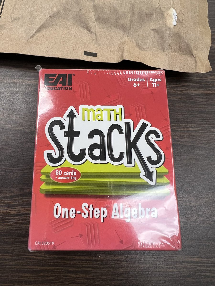 This morning I received my first item from my Amazon Wish List for my classroom. THANK YOU to our parents and PTA at CFES for continuing to support the teachers and staff!! ❤️ <a href="/CFESRedBirds/">Cardinal Forest ES</a> <a href="/RedBirdPTA/">Cardinal Forest ES PTA</a> <a href="/CFESRedBirds6th/">CFESRedBirds6th</a>