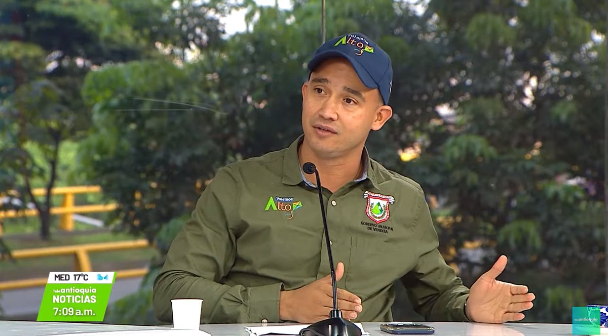Teleantioquia (@teleantioquia) on Twitter photo ((Al Aire)) #ConsejoTA | “Nosotros le pedimos a Pacífico 1 que mantenga el personal suficiente en la obra y que mantenga el mantenimiento de esos tramos.” : <a href="/OscarAndresSa/">Óscar Andrés Sánchez</a> , alcalde de Venecia <a href="/AlcVeneciaCundi/">Alcaldía Municipal de Venecia</a> | shorturl.at/klmsv ((Al Aire)) #ConsejoTA | “Nosotros le pedimos a Pacífico 1 que mantenga el personal suficiente en la obra y que mantenga el mantenimiento de esos tramos.” : <a href="/OscarAndresSa/">Óscar Andrés Sánchez</a> , alcalde de Venecia <a href="/AlcVeneciaCundi/">Alcaldía Municipal de Venecia</a> | shorturl.at/klmsv