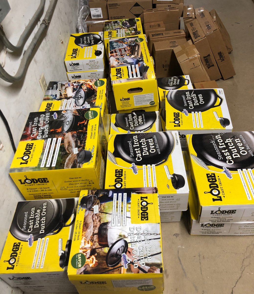 WaltsANLongview's tweet image. Have you been waiting on a Dutch oven or maybe a cast iron skillet? We just got a new shipment in! Let us know if we can help you.

#LodgeCastIron
#DutchOvenCooking
#BestBreadEver