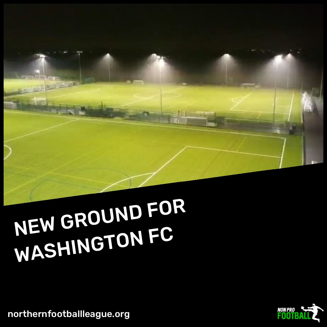 A new era starts for Washington FC tonight when they play their first game at their new ground – the Northern Area Playing Fields, Stephenson Road, Washington.

#nonprofootball #nonleague #footballnews #football nonprofootball.com/England/News/2…