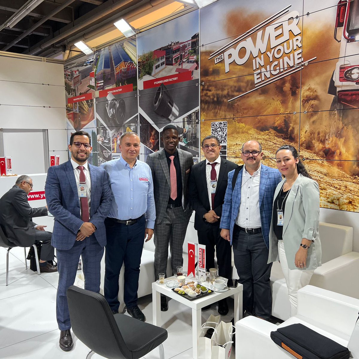 yenmakofficial's tweet photo. 2️⃣'nd day from our booth.
Thank you for your visit. #automechanika #frankfurt continues until September 17th.
Stand No Hall 1.1 / H02
#yenmak #motorParçaları #engineParts #motorunuzdakiGüç #thePowerInYourEngine #cylinderliner #piston #exhibition #fair #automechanikafrankfurt https://t.co/W9zq1F8QoK