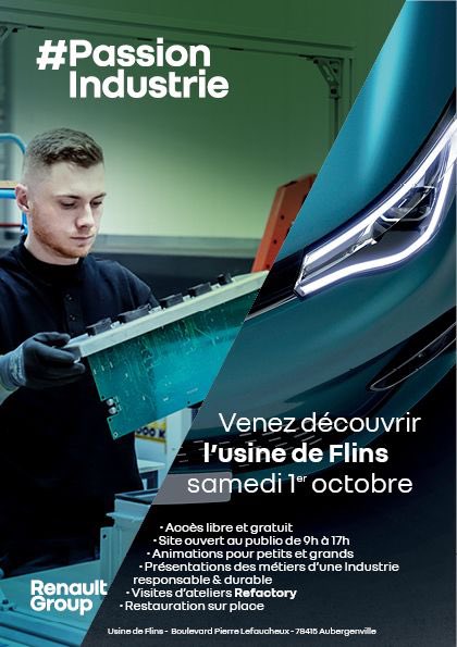 Chris__CF's tweet photo. Une journée d’exception vous attend #passionindustrie #renaultgroup #refactory 🤩 https://t.co/W8BON6Rlfi