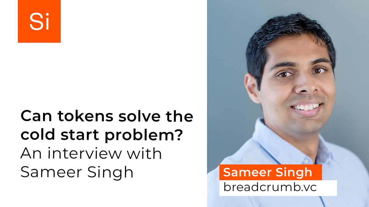 speedinvest's tweet image. Are tokens a viable way to solve the ‘cold start problem’ on Web3 networks?

@sameer_singh17 will host a special masterclass on this  at @mp_conf Berlin on October 11th!

Get a sneak peek from his interview with @VivoliPaola on our blog 👇

speedinvest.com/blog/can-token…