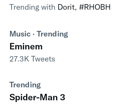 EminemSupporte1's tweet image. Good morning!
Eminem is still trending 🔥
#StreamGodzilla