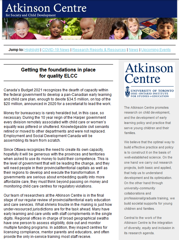 EarlyYearsStudy's tweet photo. "Affordable #childcare is not always quality early learning for children - we must get it right!" ~ @Kerry_earlyyear of @AtkinsonCentre 

https://t.co/fYEv7RqZjU https://t.co/7yYZ5242O3