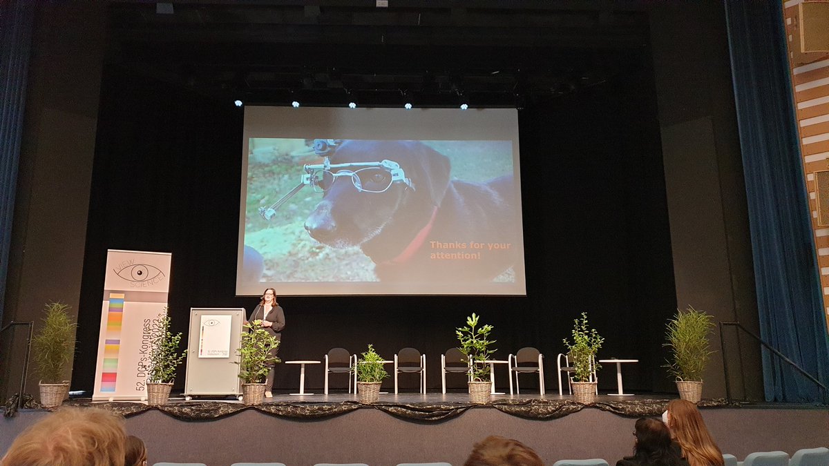 lspitzer95's tweet photo. From cat eye-tracking at #ESSEM2022 to dog eye-tracking at #dgpskongress!๐ @KScheiter https://t.co/kqycva4FxU