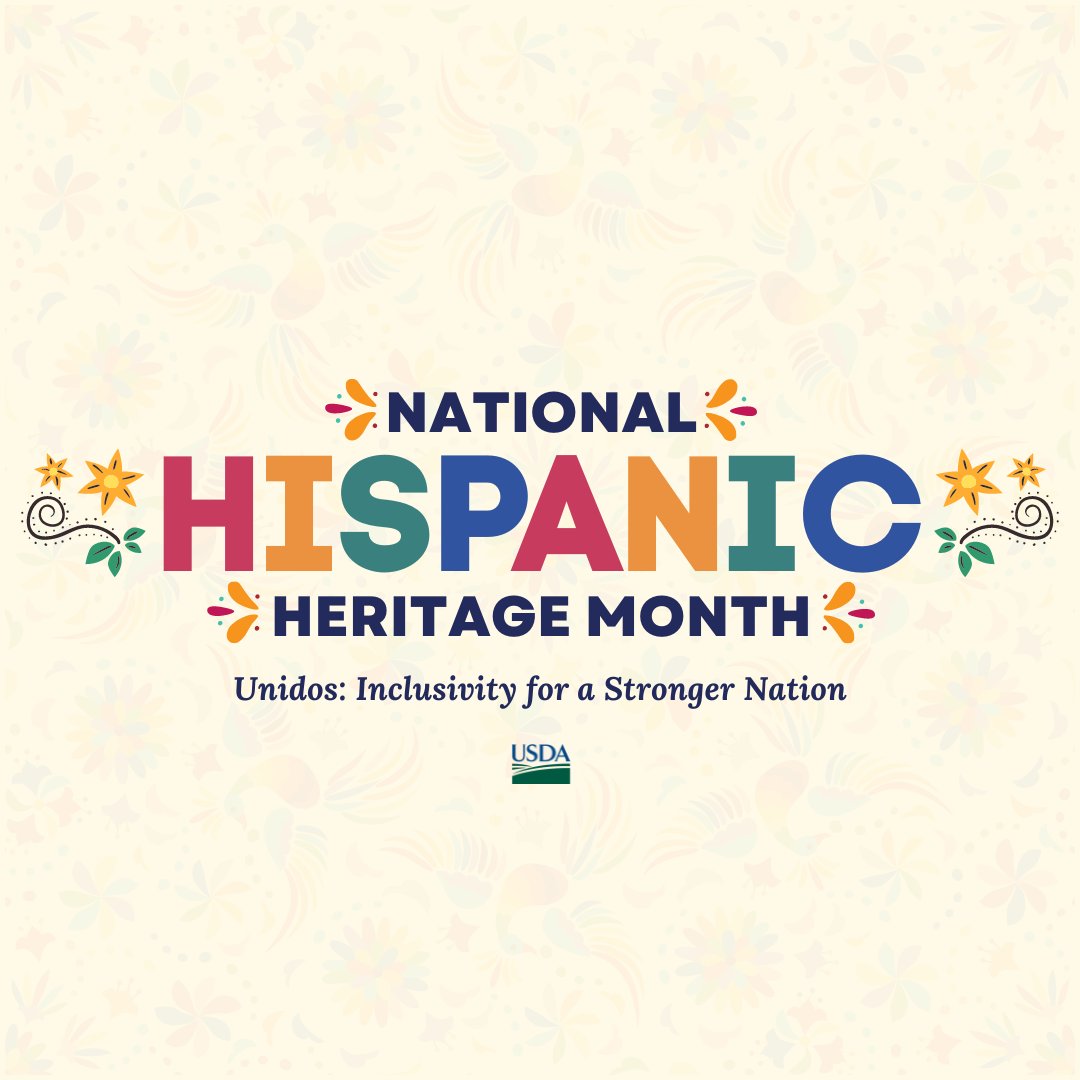 Hispanic Heritage Month 2022 Logo