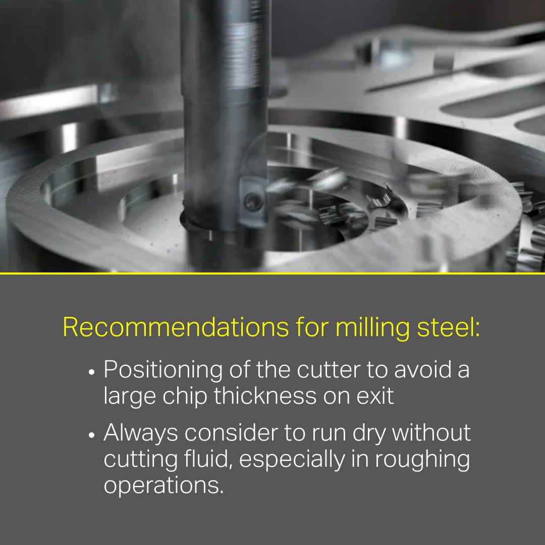 SandvikCoro_IN's tweet image. The machinability of steel differs depending on alloying elements, heat treatment, and manufacturing process (forged, cast, etc.).

Learn milling tips for other materials here: bit.ly/MillingIndia 

#Milling #MillingTips #SteelMaterial