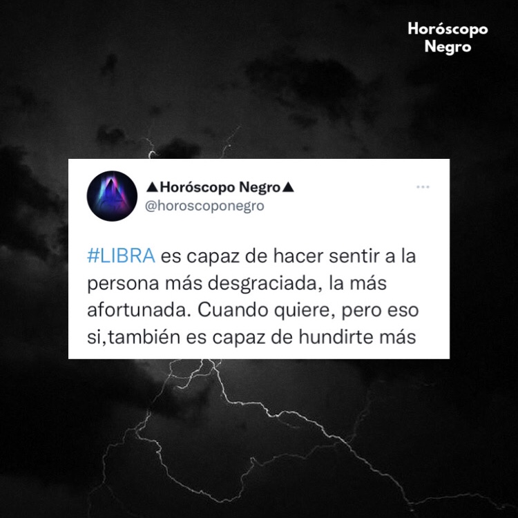 ✨♎✨ #libra #horoscoponegro