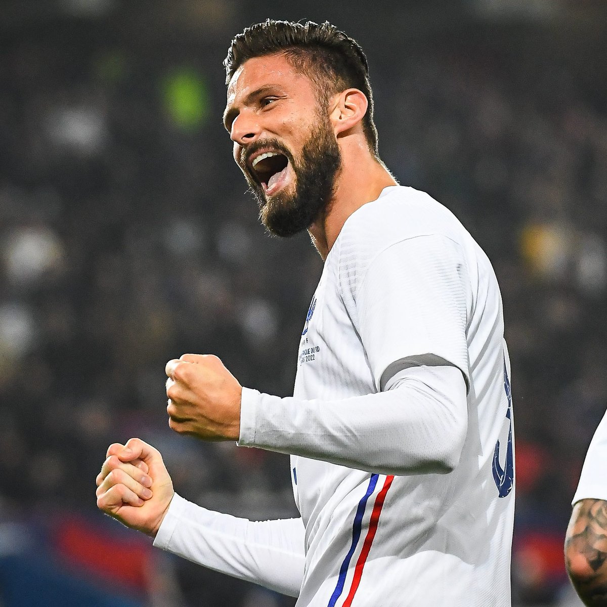 footmercato's tweet photo. Êtes-vous satisfaits du retour d'Olivier Giroud en Équipe de France ? 🤔 https://t.co/dzZDo5Yan0