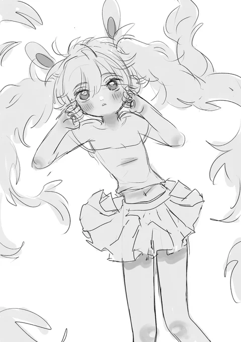 脳死して落書きしてたけど、今日のラフィーちゃんもめっちゃかわいい。。。
#アズールレーン 