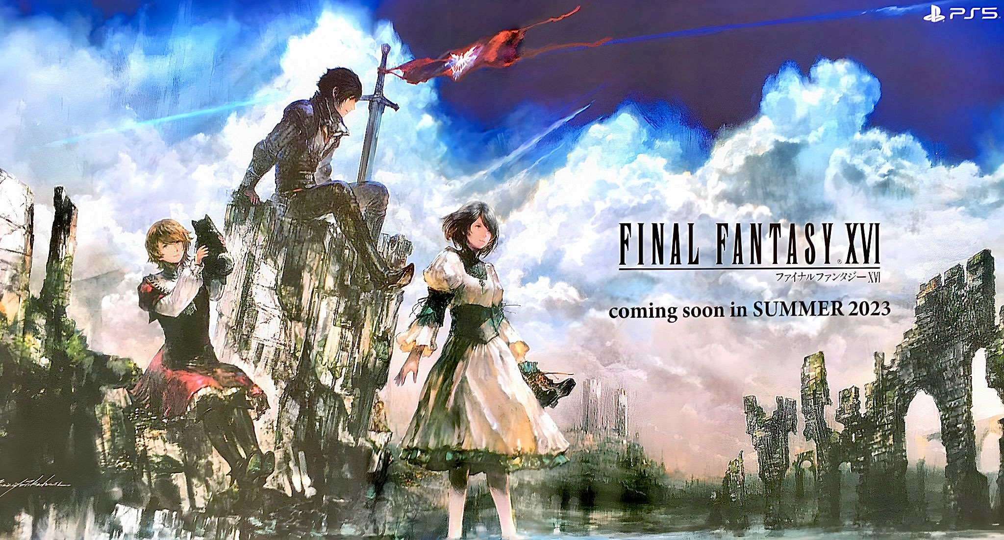 Noisy Pixel on Twitter: "Final Fantasy XVI Reveals New Key Art (via