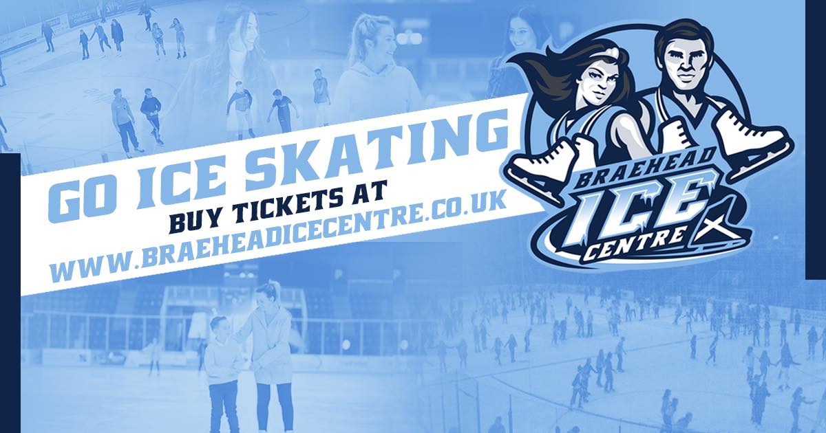 ⛸️ | Get your skates on & go ice skating at Braehead Ice Centre THIS WEEKEND: Saturday & Sunday sessions 👇 ⏲️ 10:00am to 11:30am ⏲️ 12:00pm to 1:30pm ⏲️ 2:00pm to 3:30pm Book your sessions NOW ➡️🌐 bit.ly/3qsyyO1