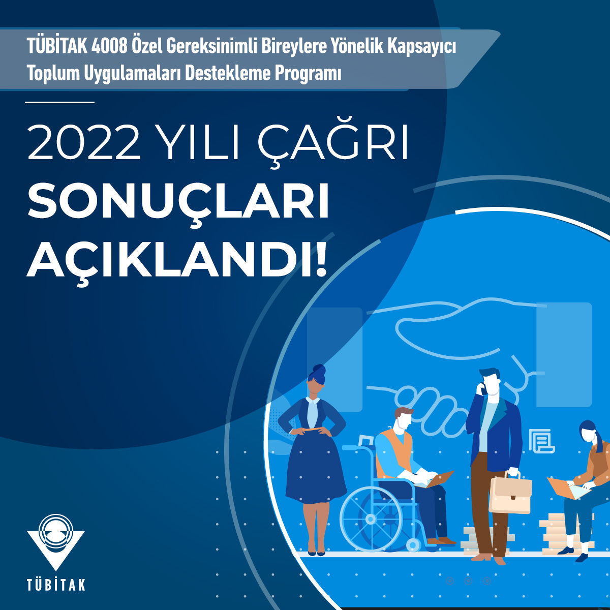 Ülkemizin bilimle şekillenen parlak geleceğini hep birlikte inşa ediyoruz!👏

TÜBİTAK 4008 Özel Gereksinimli Bireylere Yönelik Kapsayıcı Toplum Uygulamaları Destekleme Programı kapsamında 4⃣2⃣ proje destek almaya hak kazandı.

Detaylar:👇
tubitak.gov.tr/tr/duyuru/4008…