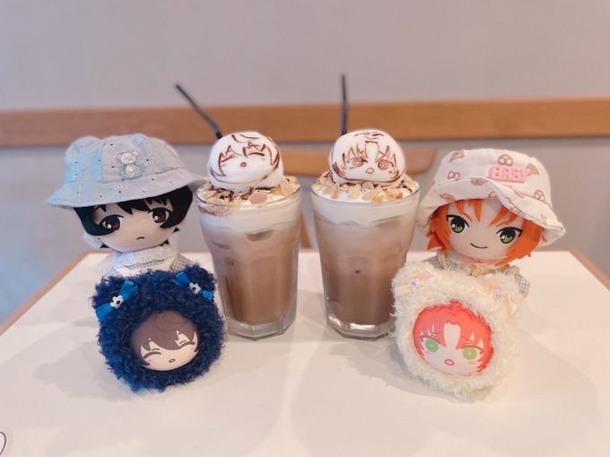 ラテアートかわいすぎたので見てほし〜 