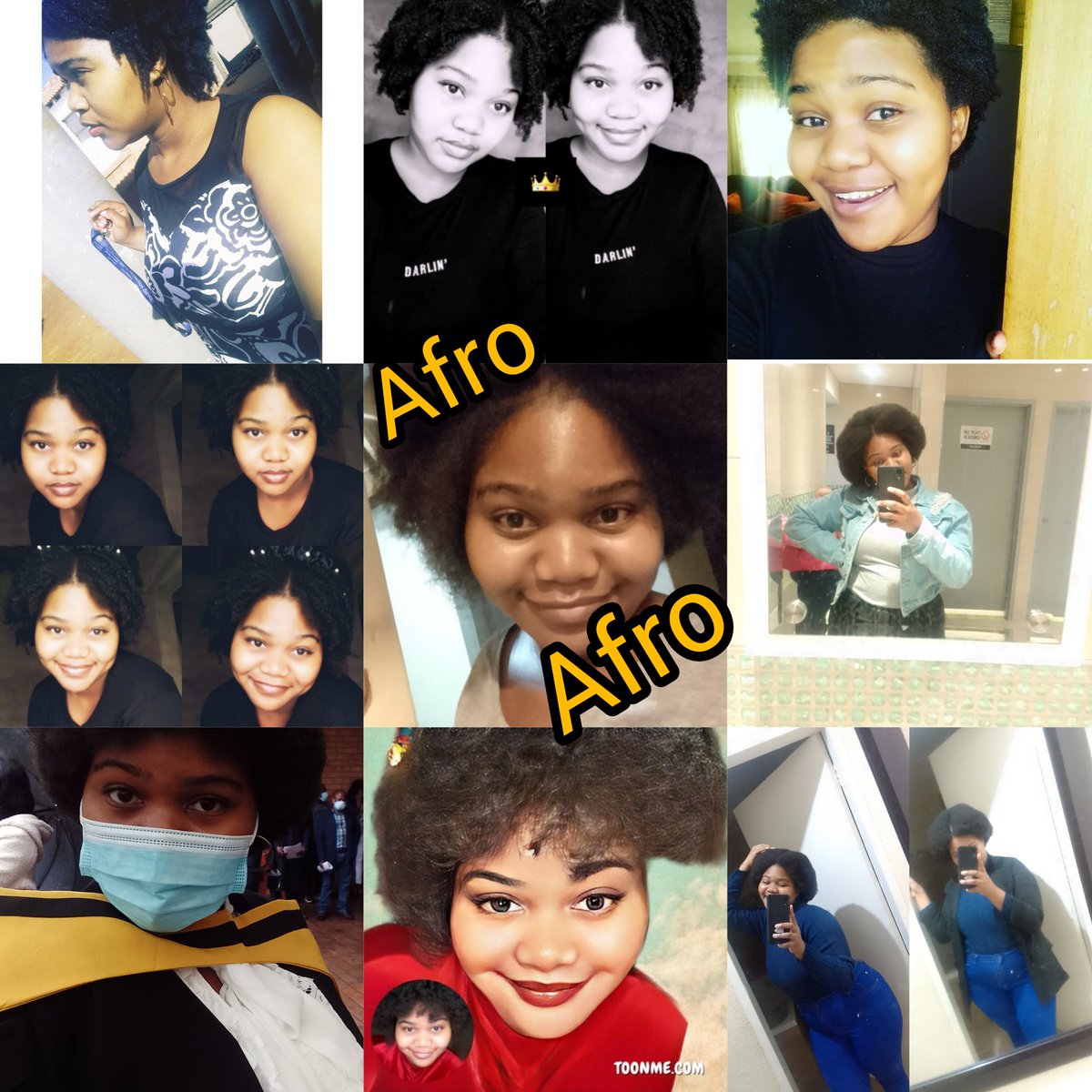 I heard It's  #WorldAfroDay 
.... I dunno...
All I know is that I put on my Best Oness😍 #work . #school . Dates. #Graduation even just for #selfies  
<a href="/afrobotanics/">afrobotanics</a>   

Retweet.
Follow me on Instagram.
I also do Dance videos...😌