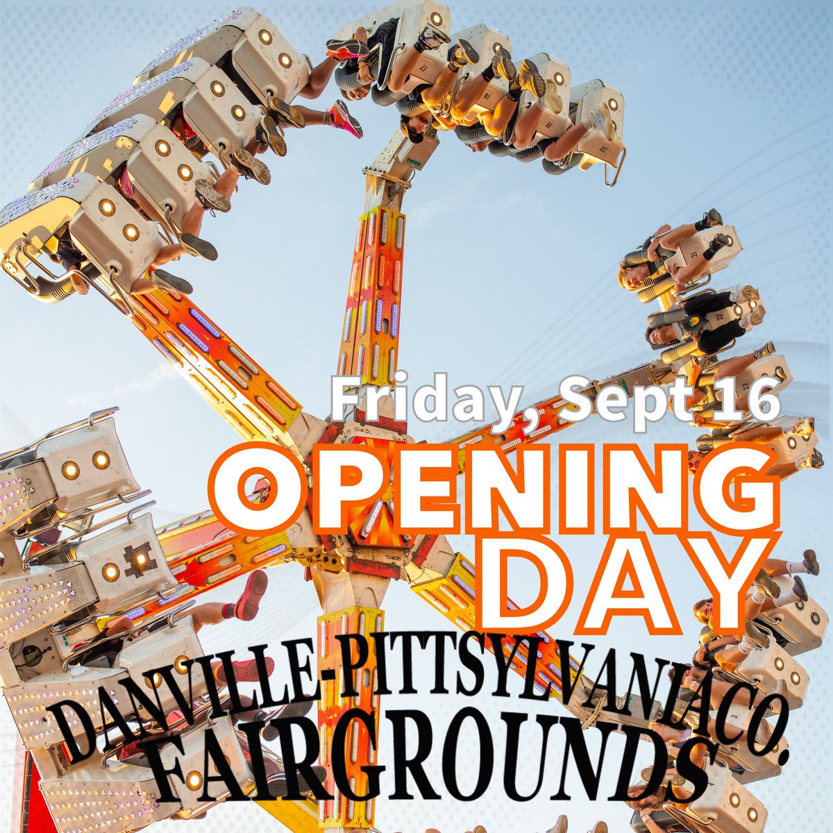stratesshows's tweet photo. Prepare To Fair! 31st Danville-Pittsylvania County Fair begins Friday, September 16th and to continues until Saturday, September 24th. RIDE. THEM. ALL! $25 All Day Strates Shows Wristbands Friday &amp; Saturday! For details visit https://t.co/3UhicH7q5i #stratesshows https://t.co/ECkqbgDxa6