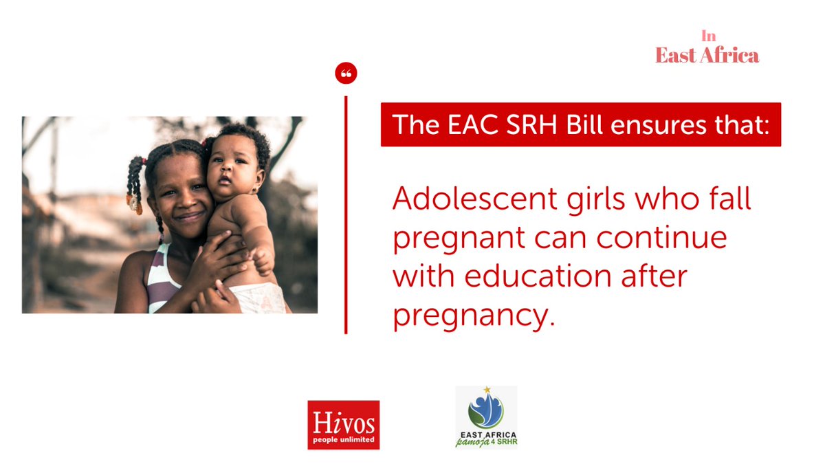 aphrc's tweet photo. The #EACSRHBill will see parenting adolescent girls go back to school and continue with their education after pregnancy.
#SchoolReentryPolicy #SupportTheEACSRHBill
@Sida @eannaso @SRHRAlliance_tz @cafeSRHR @hivosroea https://t.co/MQOvCFtpBc