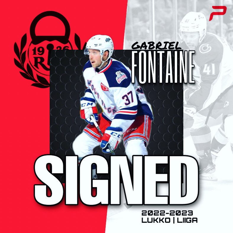 ✍🏻 𝘿 𝙊 𝙉 𝙀 • 𝘿 𝙀 𝘼 𝙇
.
Congrats and Welcome to our new client 𝙂𝙖𝙗𝙧𝙞𝙚𝙡 𝙁𝙤𝙣𝙩𝙖𝙞𝙣𝙚 (<a href="/Fonty_37/">Gabriel Fontaine</a>) for signing in <a href="/smliiga/">Liiga</a> with <a href="/TeamRaumanLukko/">Rauman Lukko</a> for the 2022-2023 season. 🇫🇮👏🏻