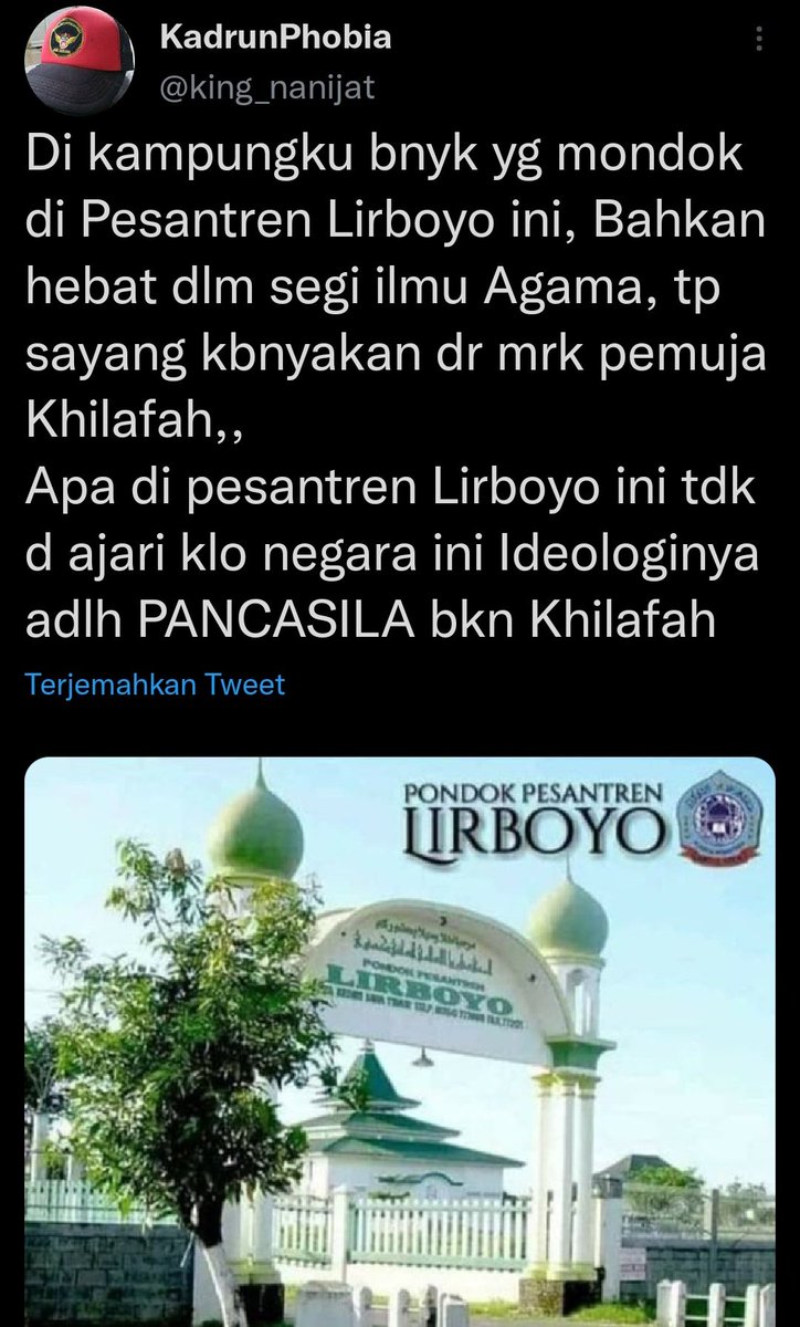 basbil01's tweet photo. ya sdh masuk ke rana pesantren 
apa kita harus dim seribu basa🫵🫵🫵 https://t.co/4A522eNQ2h