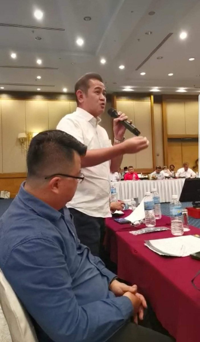 FelixJSaang's tweet photo. Menghadiri Temurapat Pakatan Harapan yang berlangsung di Klana Resort, Seremban sebagai salah seorang wakil UPKO dalam sesi perbahasan. #UpkoProgresif #PakatanHarapan #EqualPartners #SabahTanahAirku https://t.co/eOxVFJxYWu