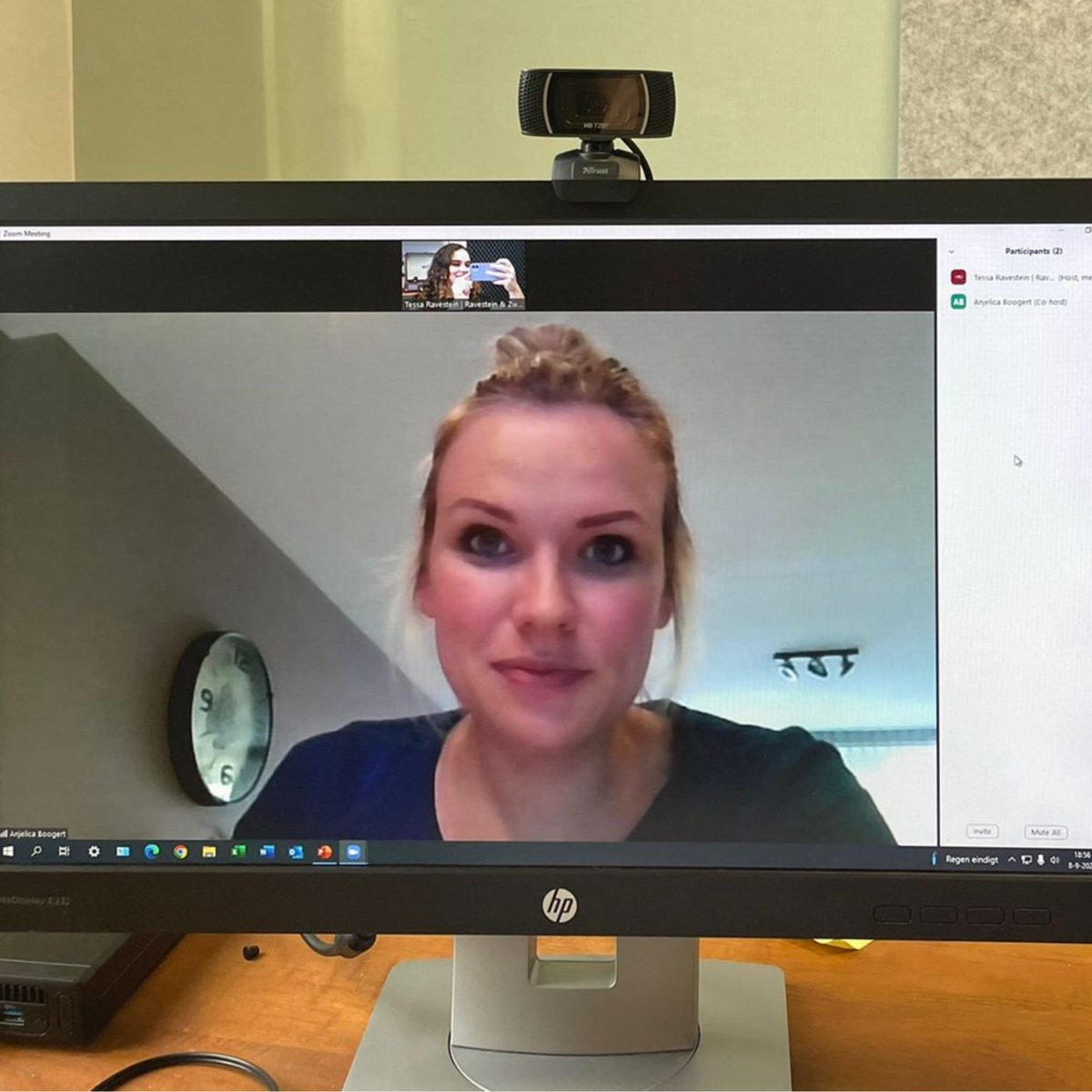 BACampagne's tweet photo. Geen vraag bleef onbeantwoord tijdens het #onlinespreekuur met Anjelica Boogert, #ambassadeur van https://t.co/y1n061IpdC en #bedrijfsarts bij @ArboUnie. Dank aan alle deelnemers voor jullie aanwezigheid. En natuurlijk aan Anjelica! https://t.co/eeQcbiZftW