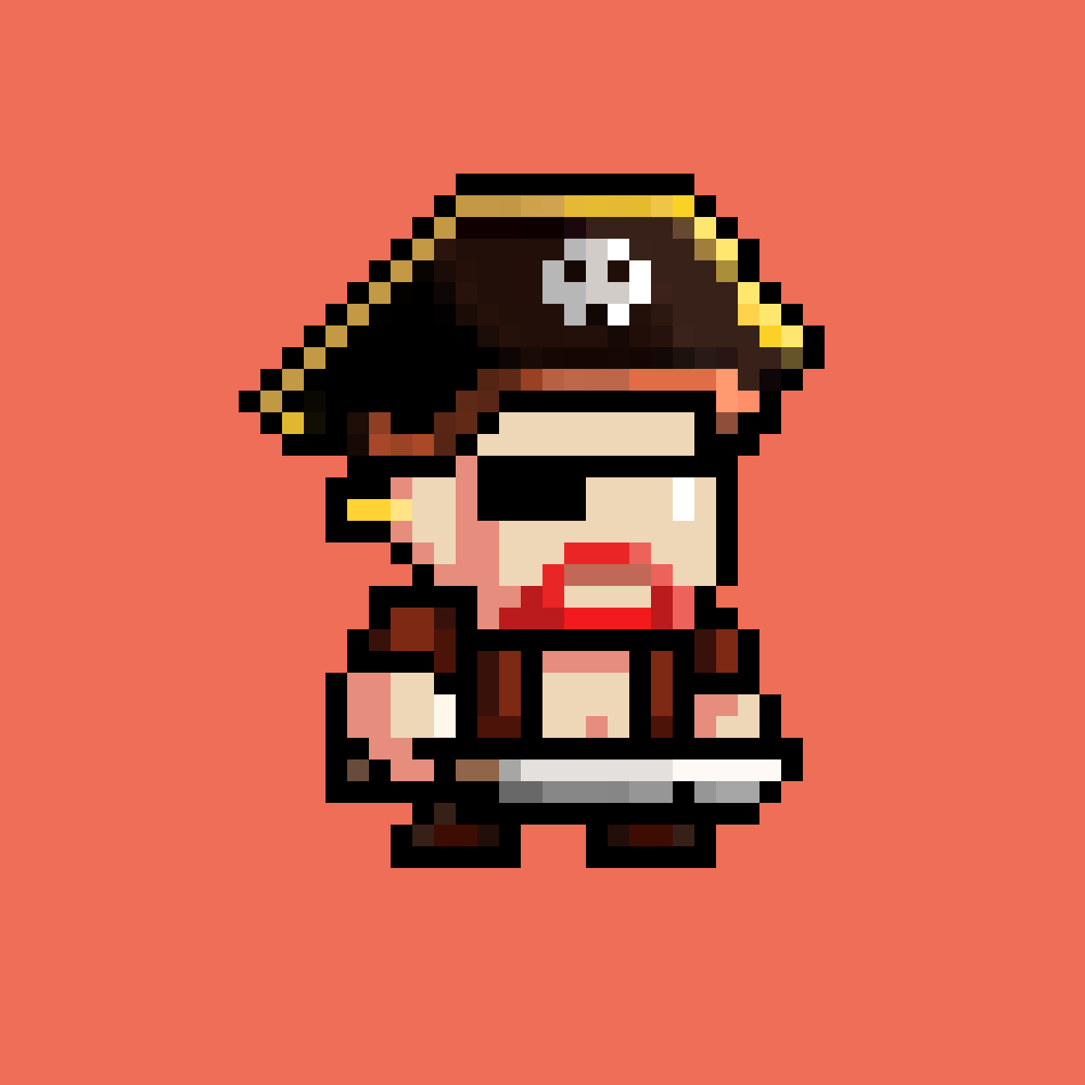 "Damn, why would you summon me here, I was living a good life man, why should I come here to work my ass to protect these human.🤔

aha, so I can actually swallow the treasure of Rug Pull myself！Let's fucking go!" - Resisters⛩️

RT, like, and comment. DM for #Whitelist