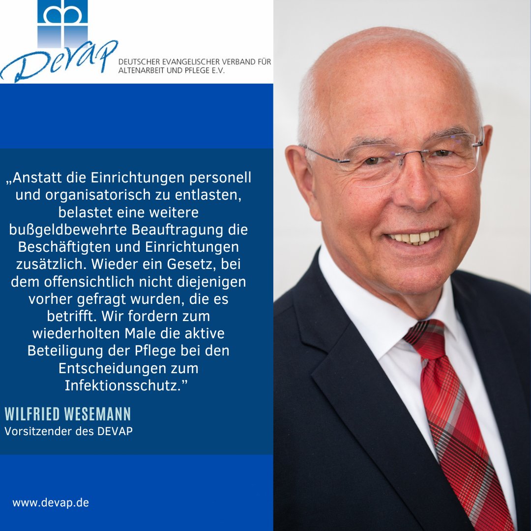 Diakonische Fachverbände appellieren an den Bundesrat: Keine Testpflicht und Hygienebeauftragte für die Behindertenhilfe und Pflege! 
Hier zur gemeinsamen Pressemittelung: beb-ev.de/kategorie/pres…