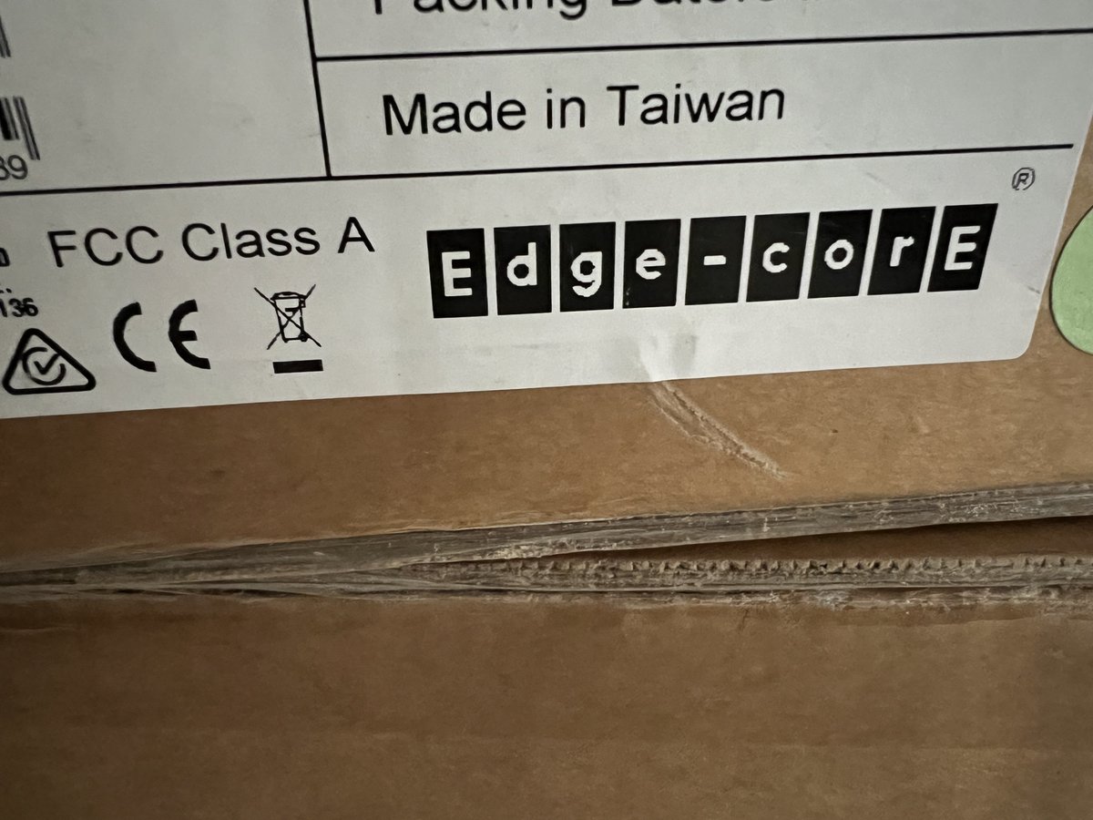 We are very excited.

<a href="/EdgecoreNetwork/">Edgecore Networks</a> #SONiC #Cloud