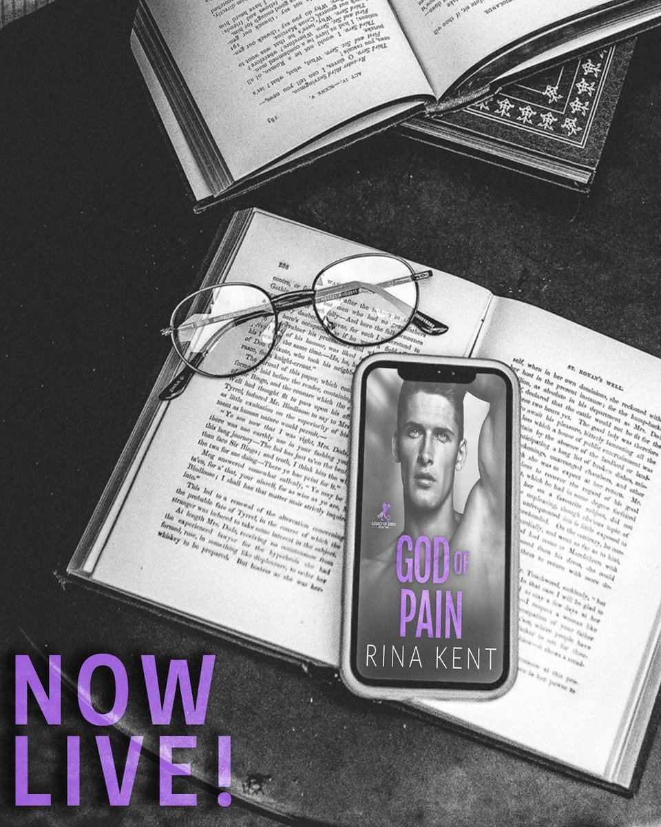 God of Pain by <a href="/AuthorRina/">Rina Kent</a> is now LIVE!

Download today or read for FREE with #kindleunlimited 
mybook.to/GodOfPain

#legacyofgods #royaleliteseries #liesandtruthsduet #throneduet #deceptiontrilogy #rinakent #BDSM <a href="/valentine_pr_/">Valentine PR & Literary Management</a> #newrelease #readnow