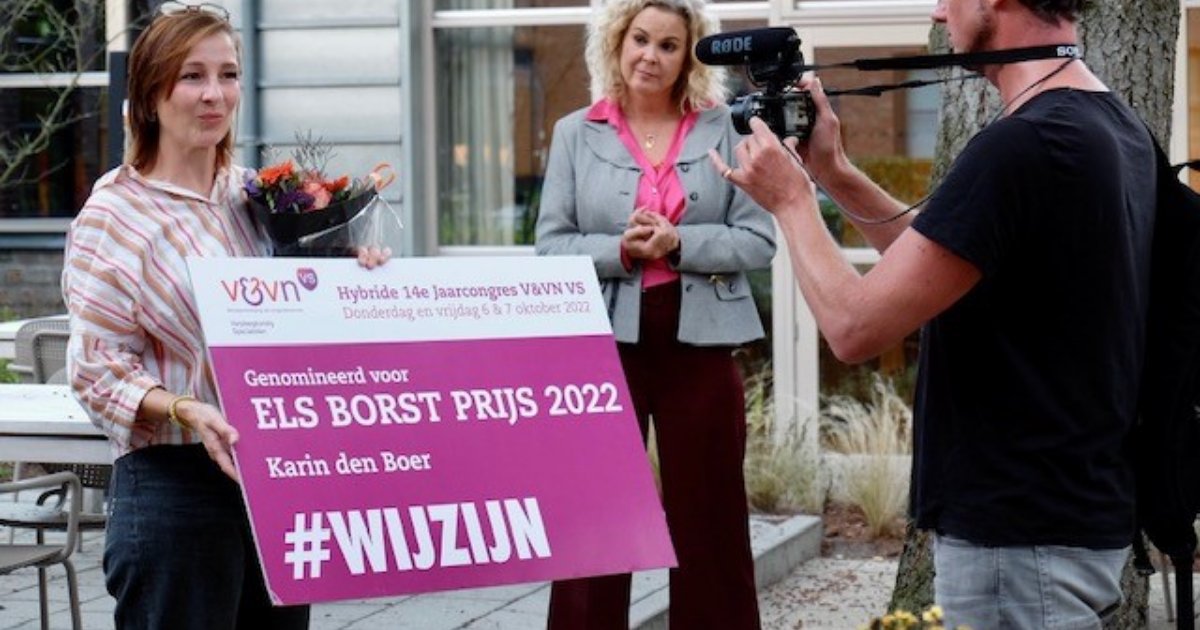 Wij zijn trots op onze collega Karin den Boer die genomineerd is voor de Els Borst Prijs 2022. Deze prijs wordt uitgereikt aan een verpleegkundig specialist die zich op bijzondere wijze verdienstelijk gemaakt heeft voor de ontwikkeling van diens beroep. anteszorg.nl/over-antes/nie…