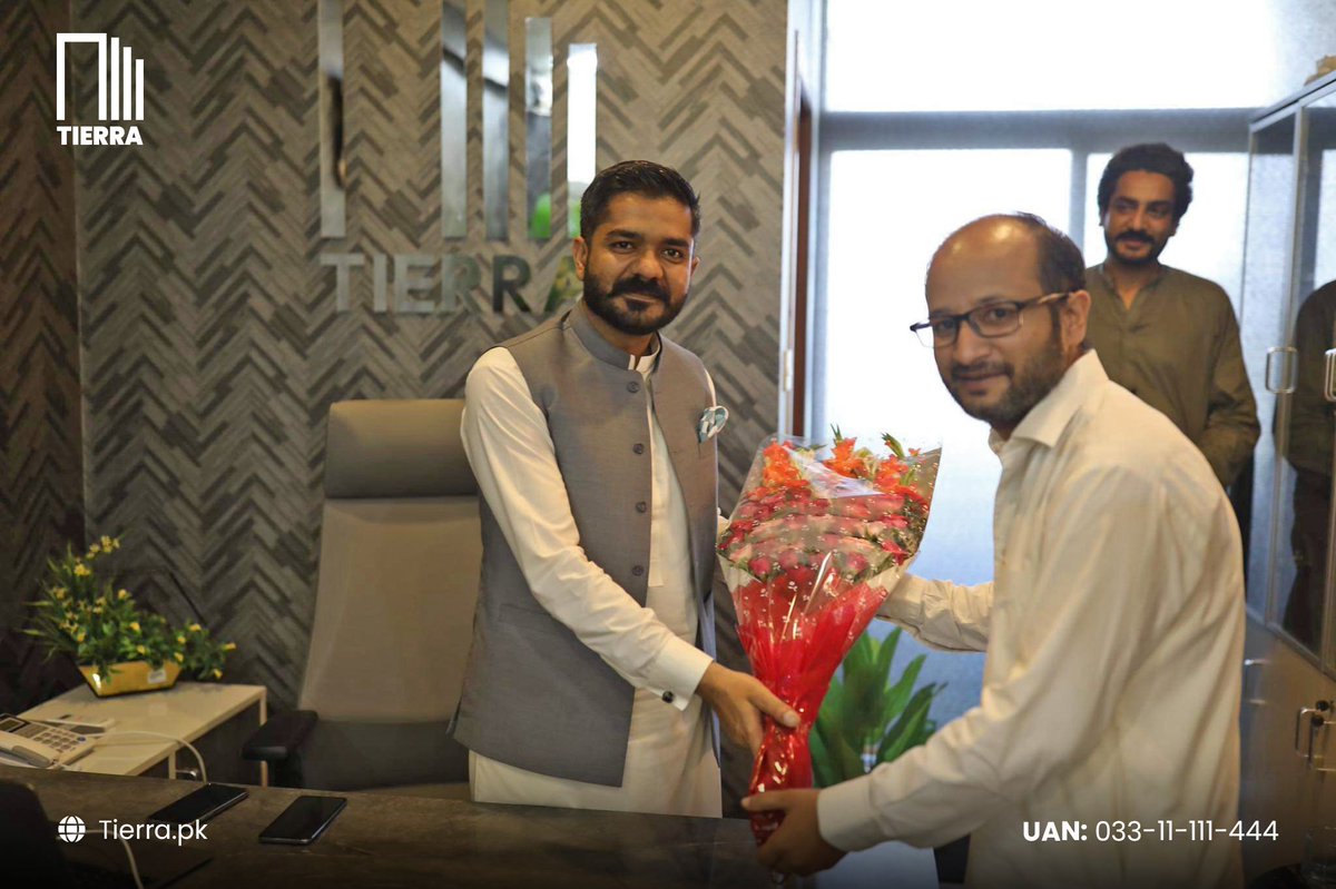 tierraassociate's tweet photo. We were proud to have Syed Abdul Haie from AG Enterprises G-11 Markaz join us at the opening of Tierra Associates. He is simple yet a person with beautiful heart and his influence on people is beyond compare.
#tierraassociates #openingceremony #meeting #simplepersonality https://t.co/M0opjW5Dkc