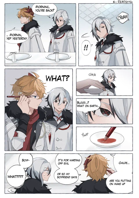 At Zapolyarny Palace
English ver
Translation: bun(@mronbun) Thankyou😚💕

#ZhongChi 