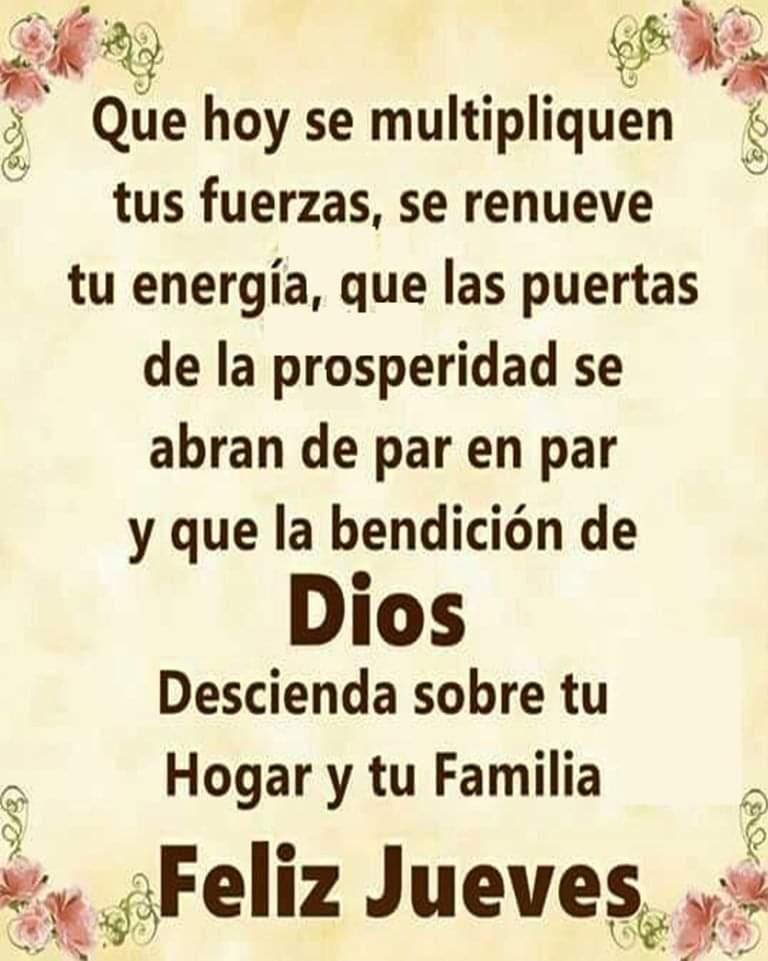 Clary072463's tweet photo. Gracias Padre Por Otro Dia !
Gracias Señor Por tu Bendición
Y Por Tu Misericordias Cada Mañana
Señor 🙏 Gracias En Jesús Amén🙏🙌❤🕊🌏 https://t.co/dmiGewDrjD