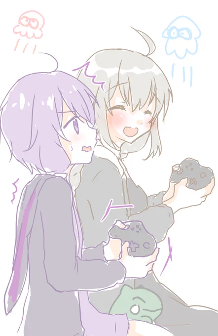 続・イカ楽しいラクガキ 