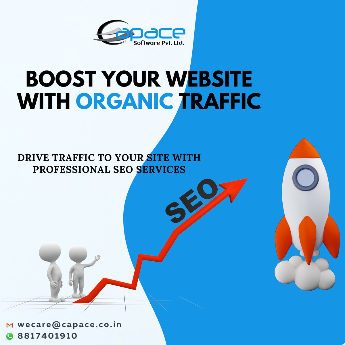 capacesoftware's tweet photo. SEO services help your company succeed in search engine optimization, with the aim to increase your revenue.
'contact us on wecare@capace.co.in
/Whatsapp me @ 8817401910
#marketingdigitaliniciantes #digitalnetworkmarketing #digitalmediamarketing #capacesoftware #capace https://t.co/TIsA4GHXEx