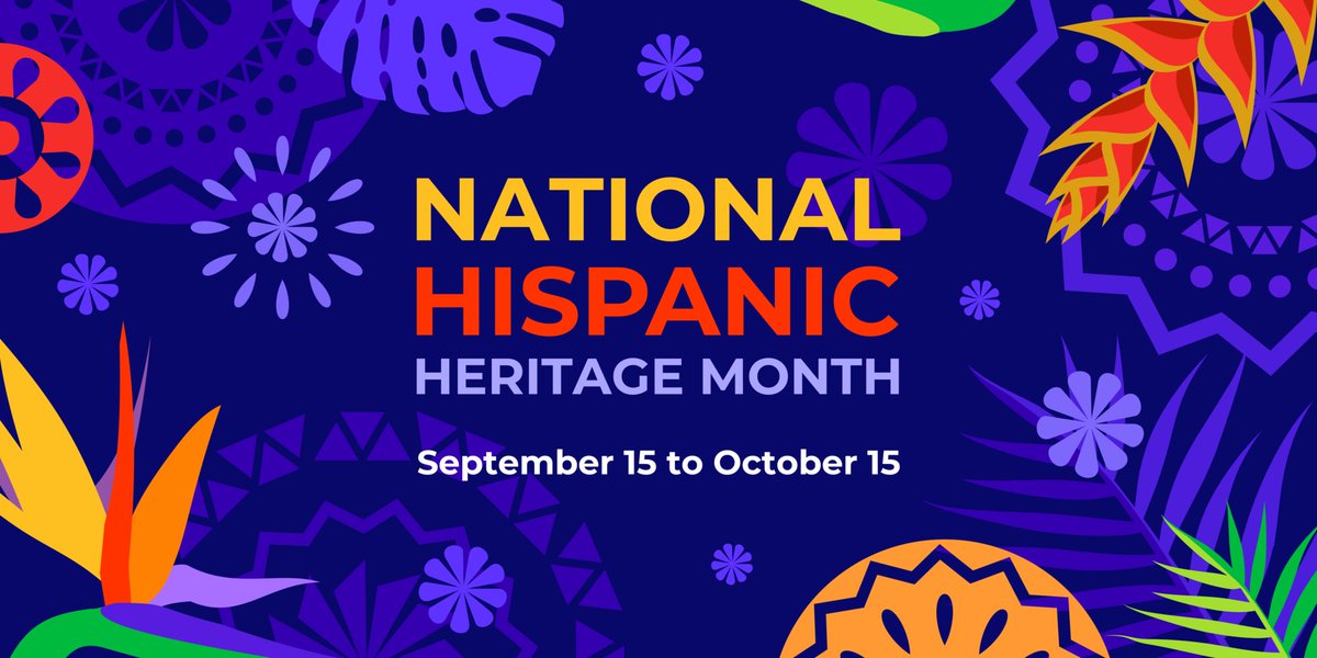 TJsDesignsEvent's tweet image. @TJsDesignsEvent recognize Hispanic Heritage Month (HHM) takes place September 15 to October 15 every year as a time to recognize and celebrate the many contributions, diverse cultures, and extensive histories of the American Latino community. #HispanicHeritageMonth #hispanic