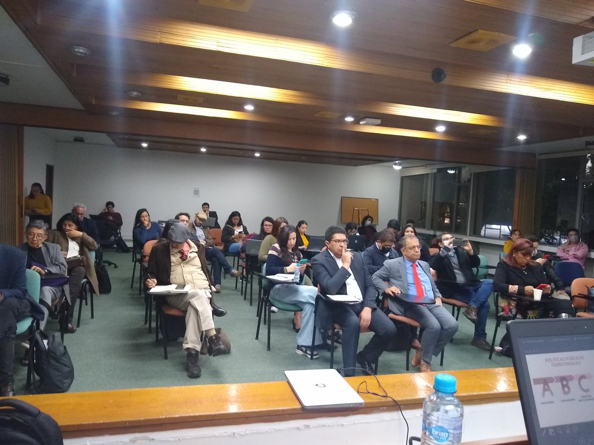Andrenoelroth1's tweet image. Excelente inicio para el observatorio de la administración pública ayer en la unal. Gracias a los y las expositores y participantes por el compromiso
