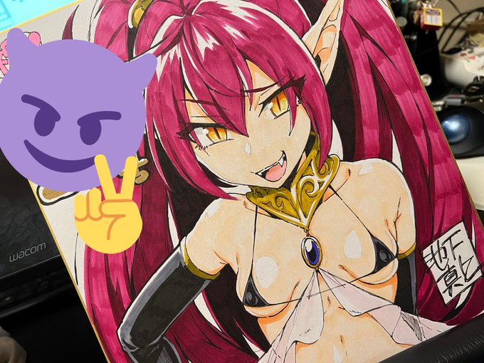 ン年ぶりに描いた 