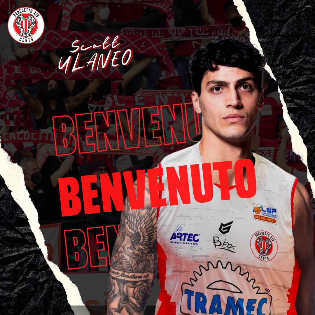 𝐁𝐄𝐍𝐕𝐄𝐍𝐔𝐓𝐎 𝐒𝐂𝐎𝐓𝐓 𝐔𝐋𝐀𝐍𝐄𝐎!

✍️ Il lungo italo-inglese classe '98 Scott Ulaneo (208cm - 98 kg) ha firmato ieri un contratto di due mesi con la Tramec Cento.

FORZA CENTO ⚪️🔴

#PiùCheBenedetto | #WeAreCento | #BenedettoXIV | #Tramec | #SerieA2OldWildWest
